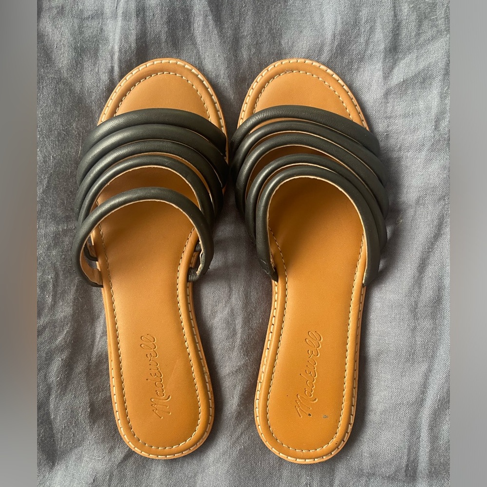 Madewell slides-great condition!